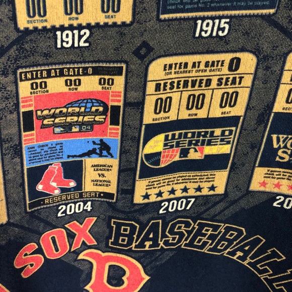 Boston Red Sox Tickets Tee - Picture 5 of 7